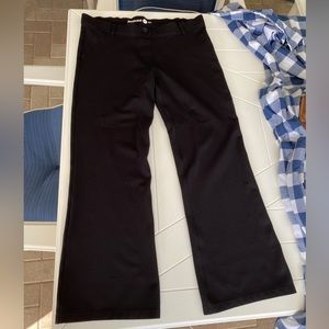 Betabrand black dress pant yoga pants
